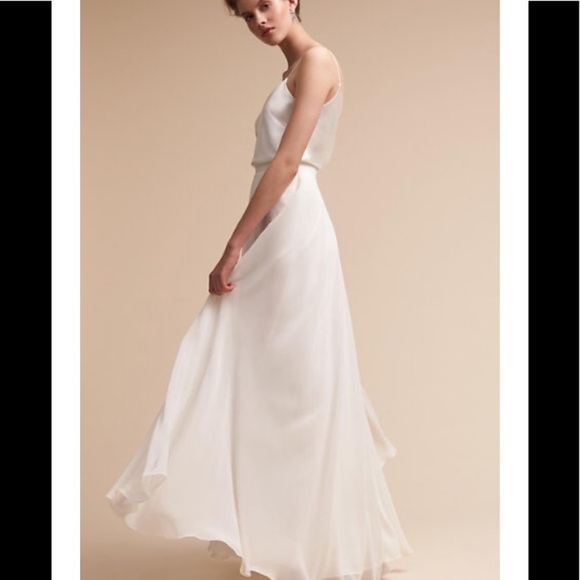 NWT BHLDN Jenny Yoo Hampton Bridal skirt 2 - Picture 2 of 16